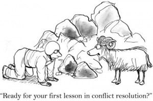 conflict resolution cartoons