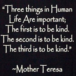 kindness teresa