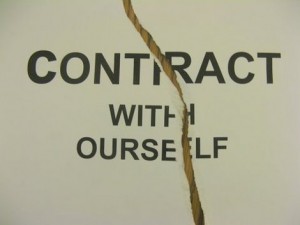 contract with yourself